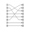 Кроссовый модульный адаптер Goobay RJ45 CAT 5e Photo 2