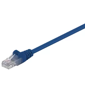 Goobay CAT 5e Patch Cable, U/UTP, blue