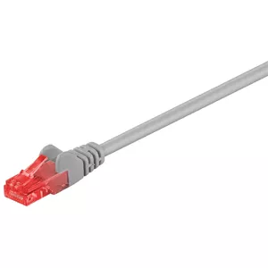 Goobay 95250 networking cable Grey 0.25 m Cat6 U/UTP (UTP)