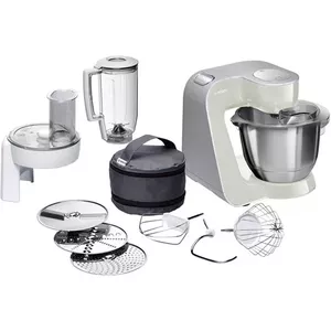 Bosch MUM58L20 кухонная комбайн 1000 W 3,9 L Серый, Нержавеющая сталь, Белый