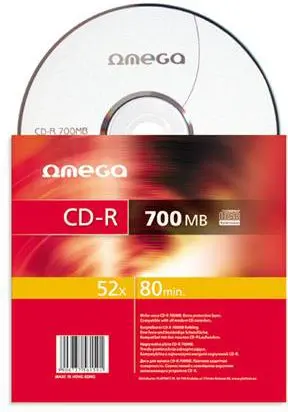 Omega OMSP Tukšs CD-R Disks 700MB