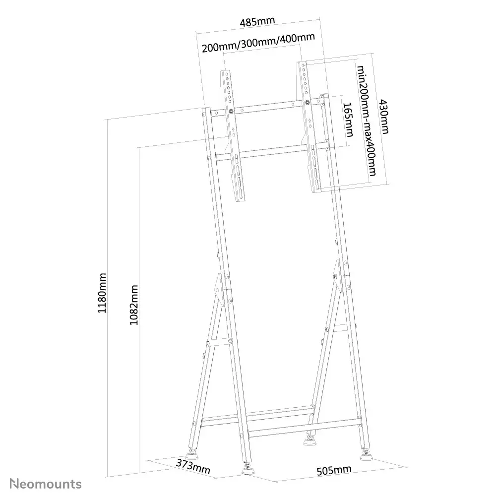 Neomounts PLASMA-M1000 Floor Stand for 32-55 inch Screens Photo 3