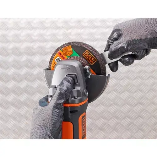Угловая шлифмашина Black & Decker BCG720N Photo 9