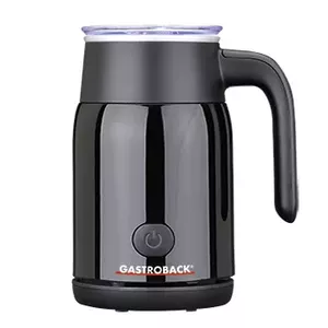GASTROBACK Latte Magic Automātiskais melnais piena putotājs 500 W