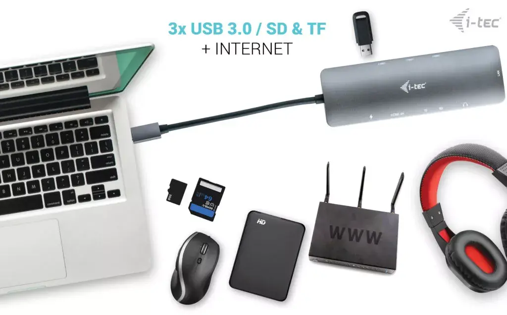 Док-станция 4K HDMI LAN Power Delivery 100 W Photo 15