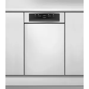 Whirlpool WSBC 3M17 X dishwasher Semi built-in 10 place settings