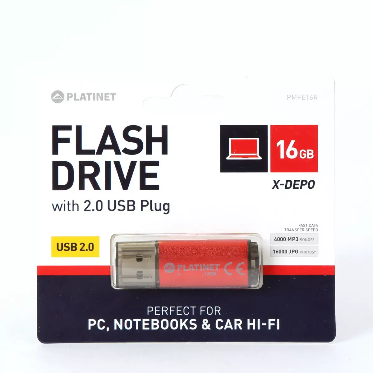 Platinet X-Depo 16GB USB 2.0 zibatmiņa Photo 2