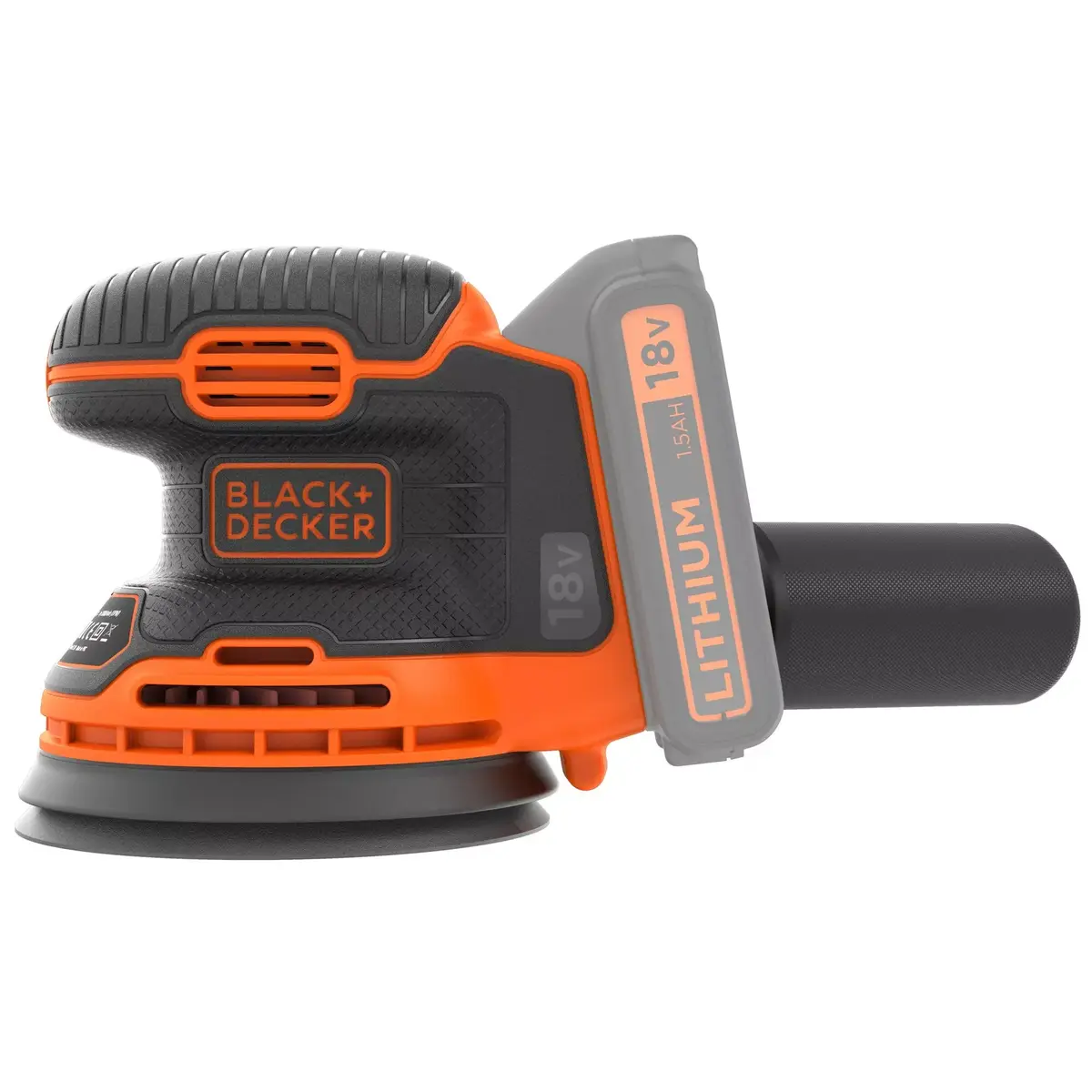 Шлифовальная машинка Black & Decker BDCROS18N-XJ Photo 4