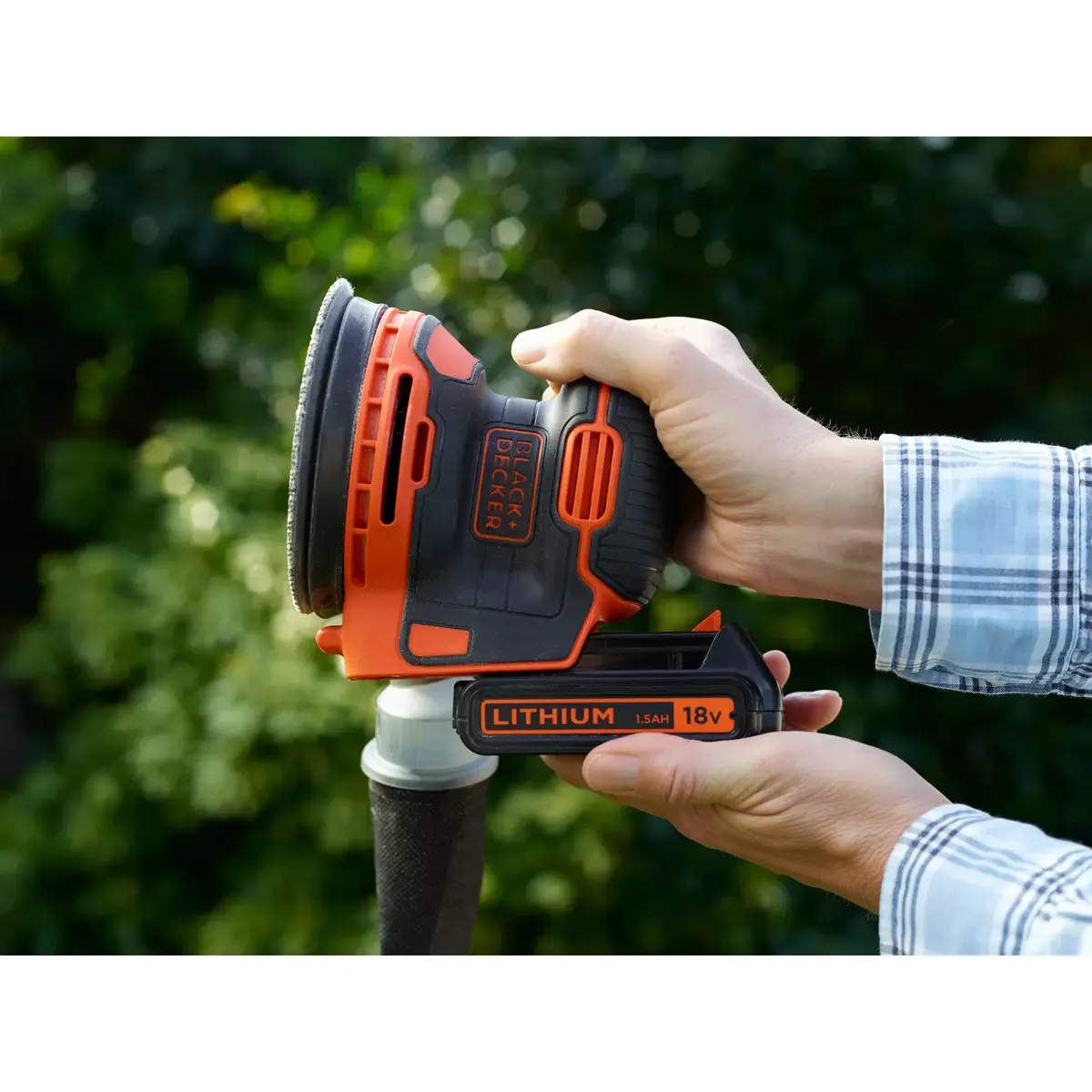 Шлифовальная машинка Black & Decker BDCROS18N-XJ Photo 10