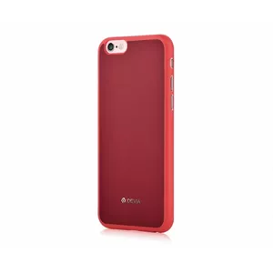 Protective Jelly Slim Case Devia for iPhone 7/8/SE (2020/2022) Rose Red, slim transparent TPU cover