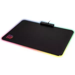 Mouse pad THERMALTAKE MP-DCM-RGBHMS-02, gaming pad, 355 mm diameter x 4 mm thickness, RGB lighting