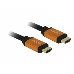 HDMI Cable DeLOCK 85727 1m Type A Male to Male Black Gold