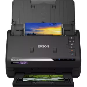 Epson FastFoto FF-680W Skeneris ar lapu padevi 600 x 600 DPI A4 Melns