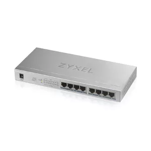 Zyxel GS1008HP Nepārvaldīts Gigabit Ethernet (10/100/1000) Power over Ethernet (PoE) Pelēks