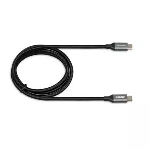 USB-C to USB-C cable IBOX IKUMTC31G2 USB 3.2 Gen 2, 1 m, black