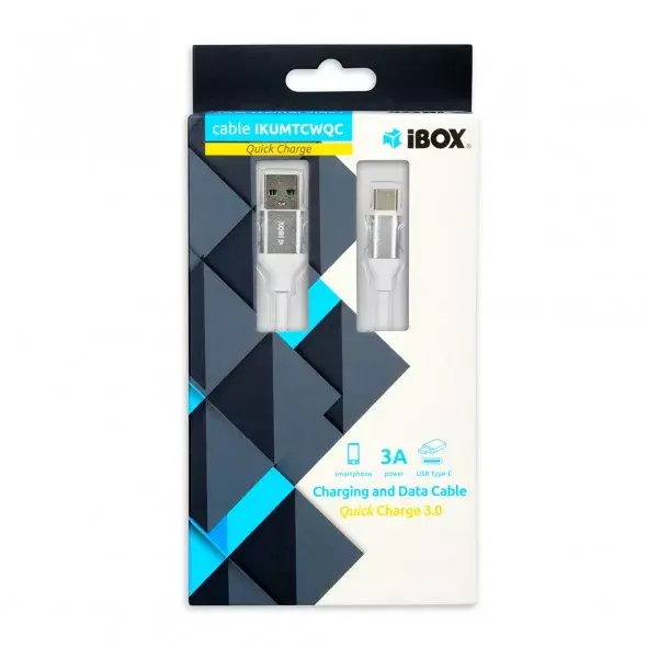 Кабель USB A–USB C IBOX IKUMTCWQC 1,5 м Photo 3