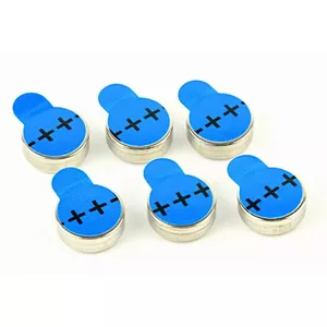 Vienreizējā Zinc-Air baterija GEMBIRD EG-BA-ZA675-01, 1,4 V, 6 gab., augstums 5,2 mm, diametrs 11,8 mm