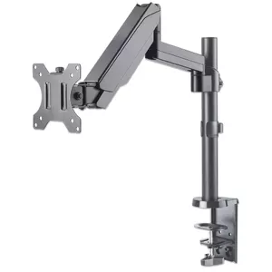 Desk Mount Manhattan 461580 Full Motion Gas Spring 10-27" Black