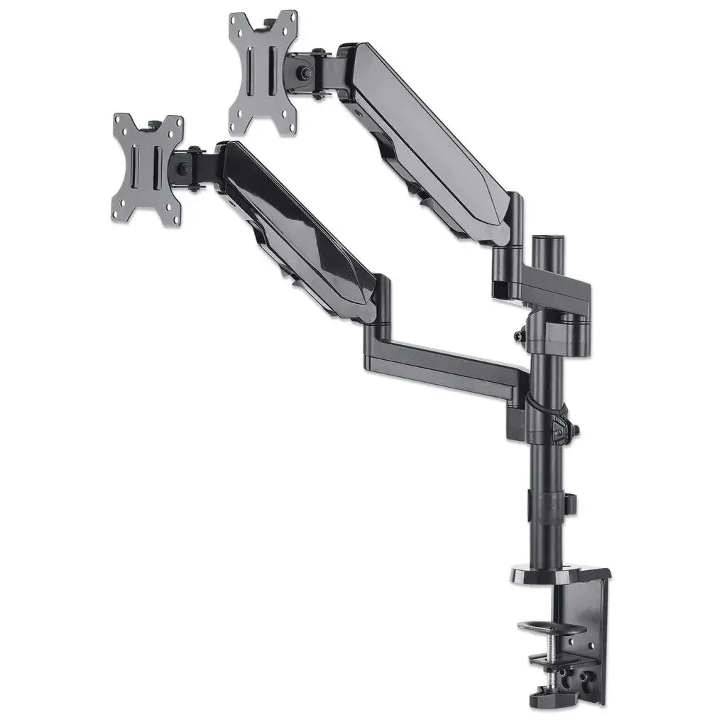 MANHATTAN desk mount Full Motion Gas Spring 2 screens Photo 4