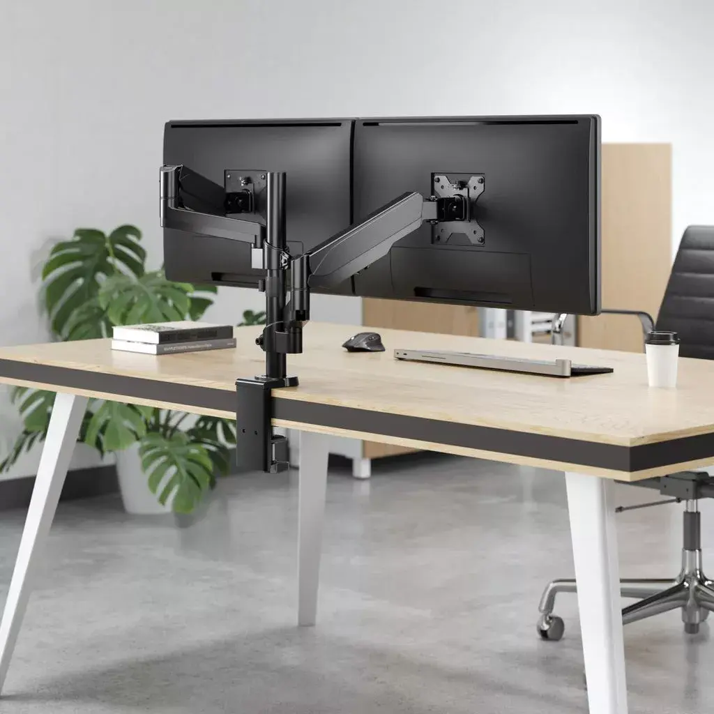 MANHATTAN desk mount Full Motion Gas Spring 2 screens Photo 7