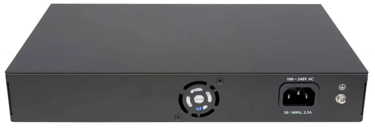 INTELLINET 8 porta Gigabit PoE+ slēdzis ar LCD Photo 6