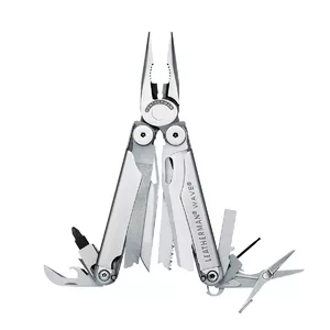 Leatherman Wave knaibļu komplekts Kabatas formāts 17 instrumenti Nerūsējošs tērauds