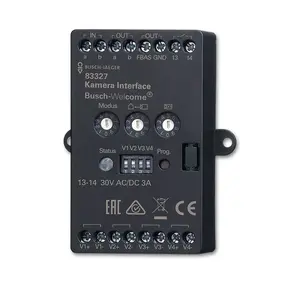 Intercom system accessory Busch-Jaeger 8300-0-0465 — surface mount, black, 45×25×76 mm