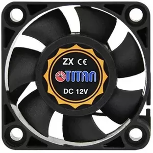 Titan TFD-4010M12Z Datora dzesēšanas sistēma Datora korpusam Ventilators 4 cm Melns