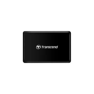 Transcend RDF8 karšu lasītājs Micro-USB Melns