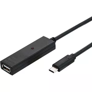 USB cable VALUE 12.99.1112 — 10 m, USB-A to USB-A, USB 2.0, black