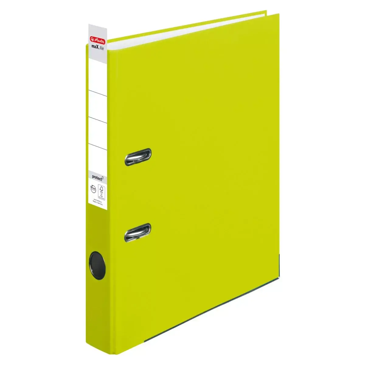Ring binders Herlitz maX.file A4 Zaļš Photo 2