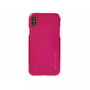 Чехол Mercury I-Jelly для iPhone Xs Max — силиконовый защитный в розовом (Hot Pink)