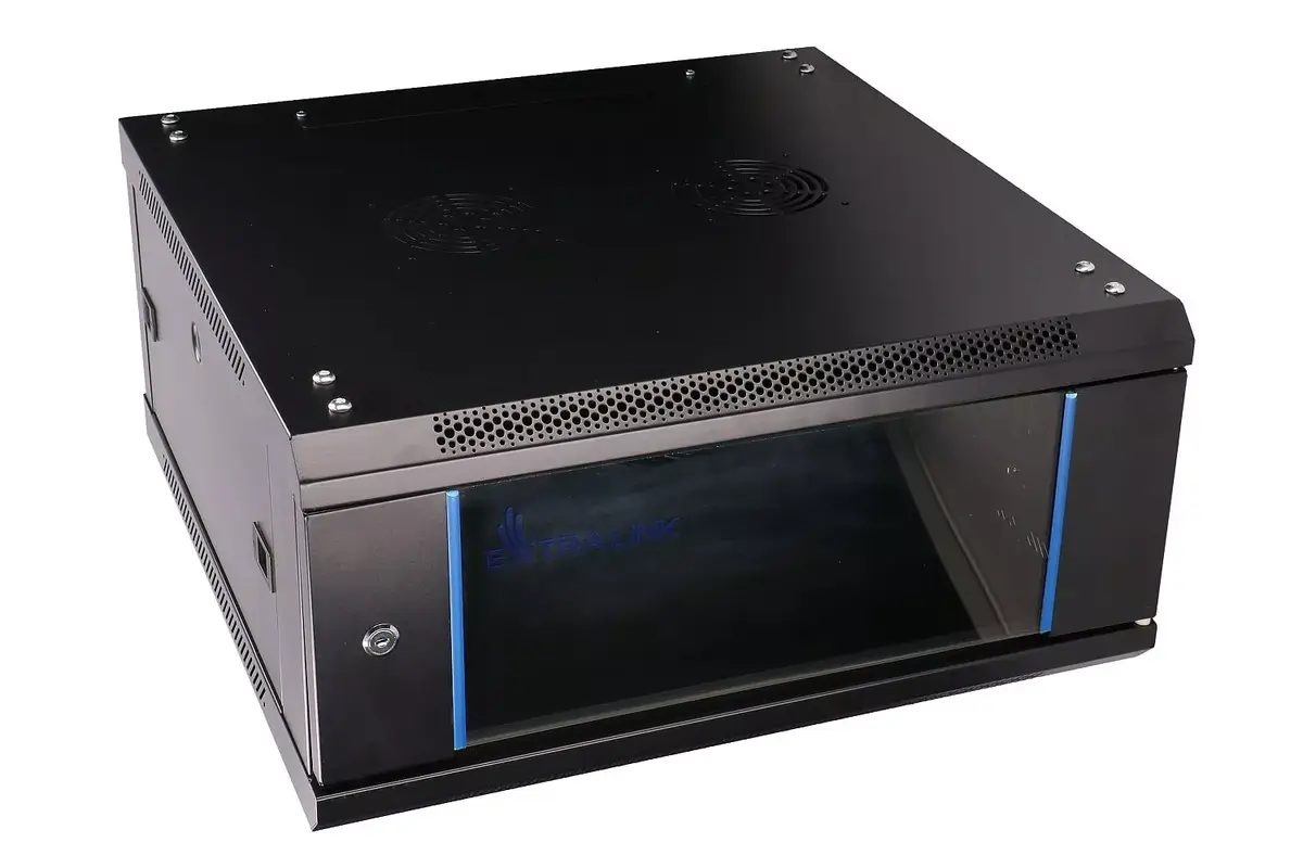 Sienas montāžas statīvs Extralink Extralink Rackmount cabinet 4U Photo 3
