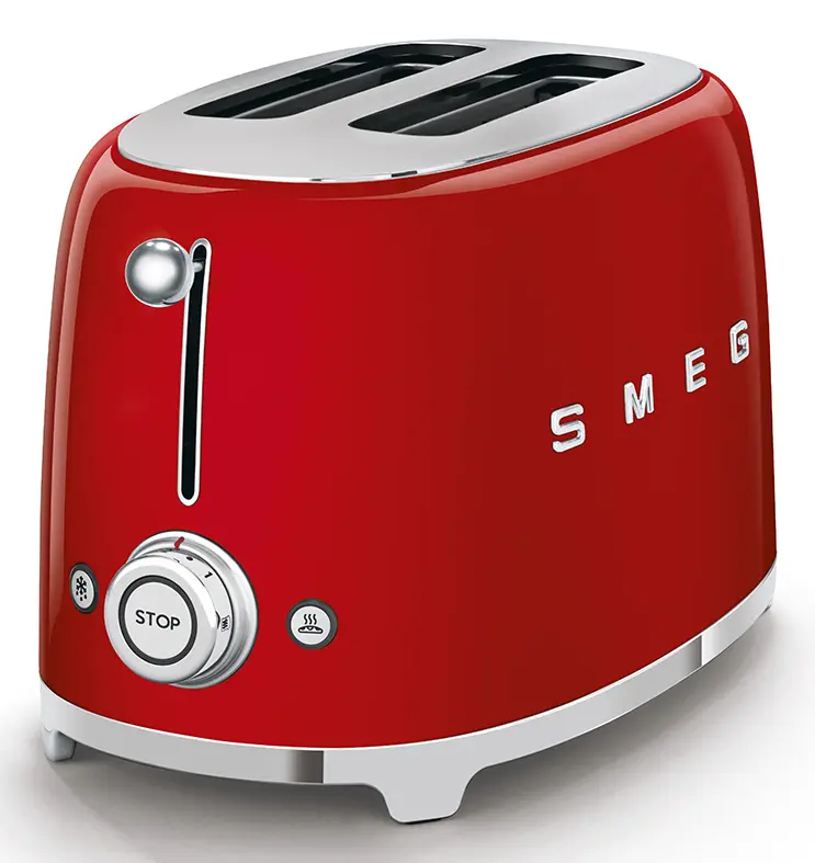 Тостер Smeg TSF01RDEU красный Photo 2