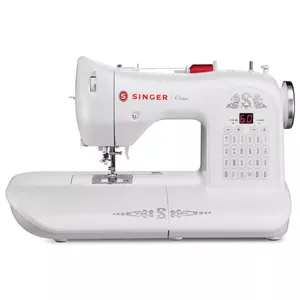 SINGER One Automatic sewing machine — Electric, 1-step buttonhole, touch control, free arm, white