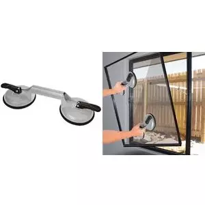 Lifting device IWH Saugheber 2 Heads, load capacity 80–100 kg