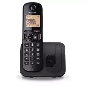 Panasonic Cordless KX-TGC210FXB Black, Built-in display, Speakerphone, Caller ID, Phonebook capacity 50 entries