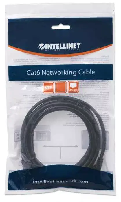 INTELLINET Cat6 1m Network Patch Cable Photo 2