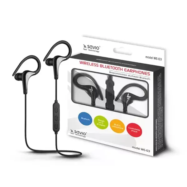 SAVIO WE-03 bezvadu binaurāla in-ear austiņa Photo 5