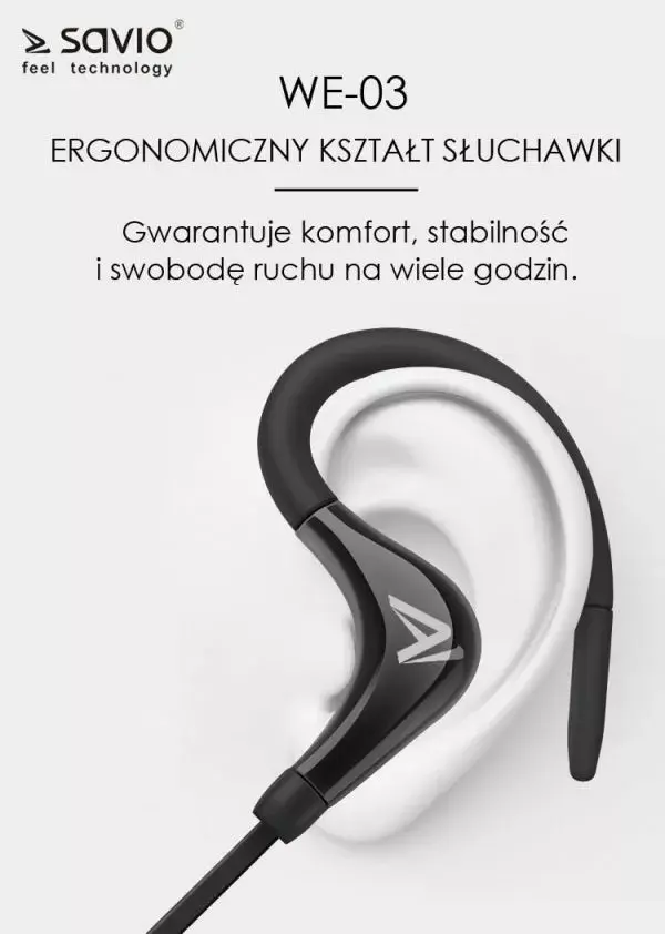 SAVIO WE-03 bezvadu binaurāla in-ear austiņa Photo 6