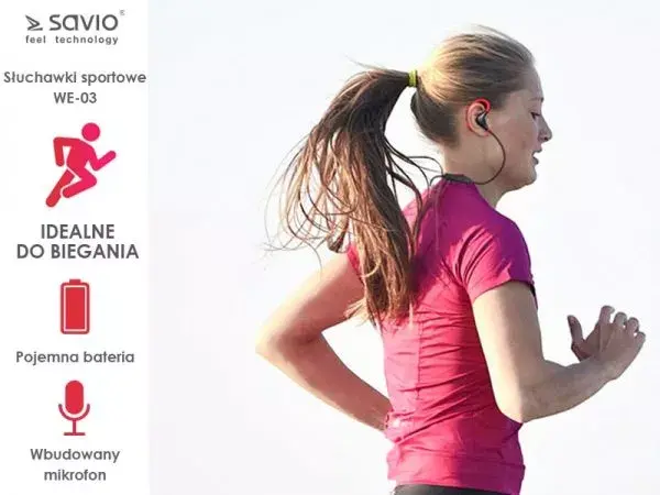 SAVIO WE-03 bezvadu binaurāla in-ear austiņa Photo 9