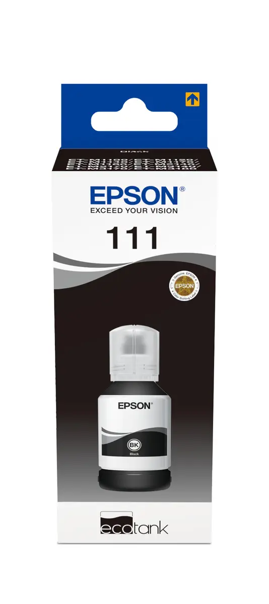 Epson 111 EcoTank Pigmenta melnā tintes