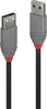 USB 2.0 Type A to A Cable Lindy 0.2m Photo 3
