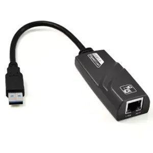 Interface Card Akyga AK-AD-31 USB 3.2 Gen 1 to Gigabit Ethernet (1000 Mbps), RJ-45, black