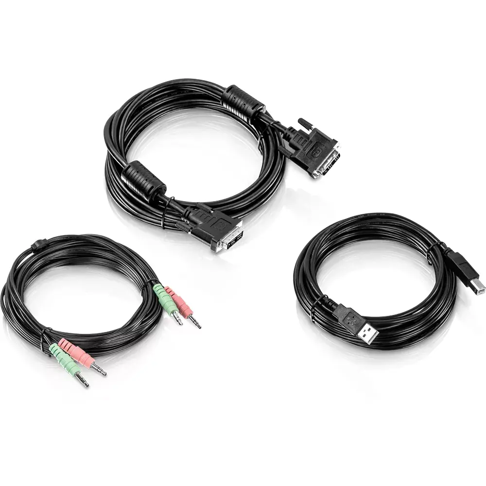 Trendnet TK-CD15 KVM kabelis ar USB