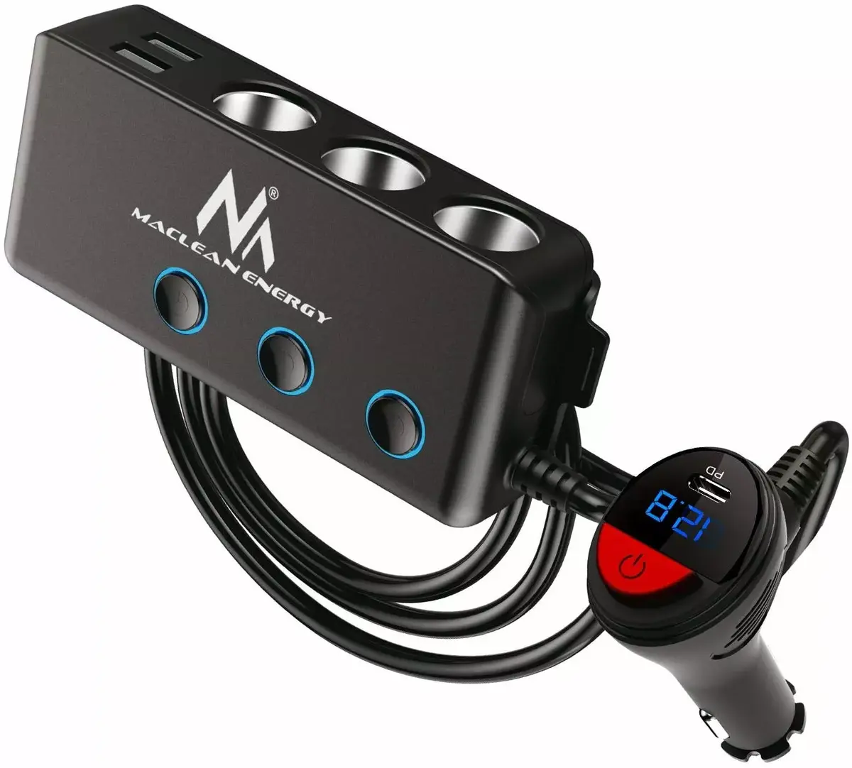 Car Charger Maclean MCE218 Photo 2