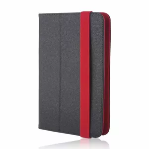 Tablet case GreenGo Universal Case Orbi 9–10" Black/Red, fits 9–10 inch devices