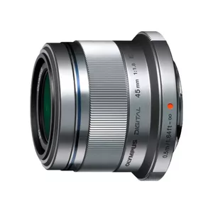 Olympus M.ZUIKO DIGITAL 45mm 1:1.8 SLR Стандартный объектив Серебристый