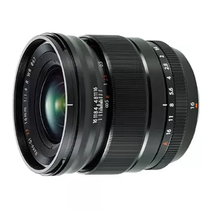Wide lens Fujifilm XF 16mm F/1.4 R WR Black