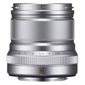 Fujifilm XF 50mm F2.0 R WR MILC/SLR Telefoto objektīvs Sudrabs